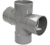 Culotte PVC Nicoll Ø 100mm - Femelle/Femelle - Double parallèle - RT188