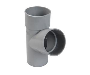 Culotte PVC simple mâle-femelle D 100 mm gris NICOLL BT16GT