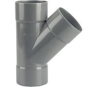 Culotte PVC Wavin Femelle Femelle 45 Ø 100 Gris G