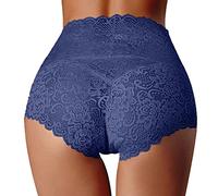 Culotte respirante pour femme - Culotte sexy en dentelle - Culotte sculptante élégante et confortable - En coton doux - Grandes tailles - Sous-vêtements pour le sexe