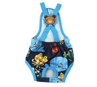 Culotte réutilisable pour chien - Culotte hygiénique lavable pour chien femelle avec porte-jarretelles, anti-fuite réglable | Intérieur extérieur voyage voiture chenil cour, parc, plage, camping