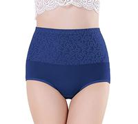 Culotte sans Couture féminine Hipster Culotte Invisible sous-vêtements Sexy Taille Haute Confortable Slips avec Dentelle Lingerie Elastique Shorty érotique Tanga