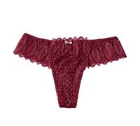 Culotte sans Couture Femme Culotte Femme sans Couture Culotte Femme Toutes Les Saisons Dentelle Coquine Ourlet Volanté Triangle Pur Désir Sexy pour Nuit Romantique Ou Escapade