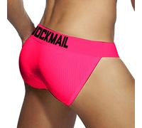 Culotte sexy pour homme - Culotte sexy pour homme - Classique - Midi - Hipster - Sous-vêtements érotiques - Sous-vêtements pour homme - Pochette boxer, rose, L