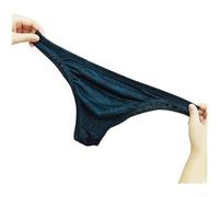 Culotte taille basse en soie glacée pour homme avec support de poche et construction en tissu respirant pour un usage quotidien et tionnel (M, vert foncé)