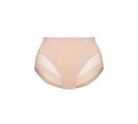 Culotte taille haute en tulle femme Bye Bra Beige S