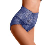 Culotte Taille Haute Femme Sexy, Culotte Femme Dentelle Imprimée,Culotte Ventre Plat Femme Invisible Légère Respirante Soft Confortable Chic et élégant Culottes Slips Stretch Panties