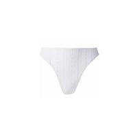 Culotte tang femme Brigitte Bardot Cassis Blanc 38