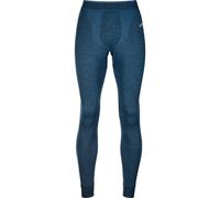 Culotte thermique homme Ortovox 230 Competition Long Pants M M bleu pétrole