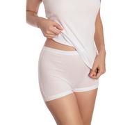 Culotte trÃšs haute femme Sassa Fine Rib Blanc 54