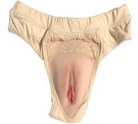 Culotte Travestissement Slip Gaff Caché pour Homme String Transgenre Faux Vagin Underwear Hommes Cosplay Femmes Crossdresser