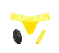 Culotte Vibrante Secret Panty 2 Fluo Jaune
