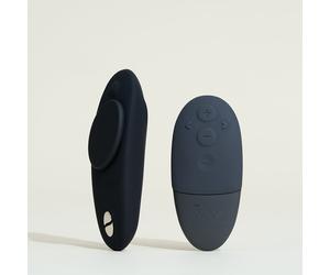 Culotte vibrante télécommandée connectée Moxie+ We Vibe - 100 % étanche, rechargeable USB, connecté à l'application, 8,4 cm - Noir