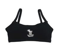 Culottefille Girls Underwear Lace Bralette for Teens Adjustable Straps Comfortable Training Bra for Everyday Wear 10 15 Ans Old(Black,10-15 Ans)