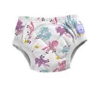 Culottes d'apprentissage Bambino Mio pour tout-petits, 3-4 ans, Palais de Pégase - réutilisables, lavables, pour l'apprentissage de la propreté - Fille et Garçon - Motif point de croix