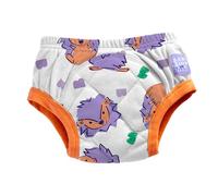 Culottes d'apprentissage Bambino Mio pour tout-petits, 3-4 ans, Picoti - réutilisables, lavables, pour l'apprentissage de la propreté - Fille et Garçon - Motif point de croix