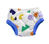 Culottes d'apprentissage Bambino Mio pour tout-petits, 3-4 ans, Pop - réutilisables, lavables, pour l'apprentissage de la propreté - Fille et Garçon - Motif point de croix
