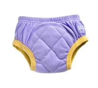 Culottes d'apprentissage Bambino Mio pour tout-petits, 3-4 ans, Raisin - réutilisables, lavables, pour l'apprentissage de la propreté - Fille et Garçon - Motif point de croix