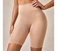 Culottes de gainage à taille haute de couleur unie pour femmes pour l'été CONSEILS SUR LA TAILLE : Pour un effet galbant optimal, le vêtement doit être serré autour de votre corps. Si vous préférez un