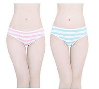 Culottes de style japonais à rayures bleues et roses pour cosplay (bleu/rose)