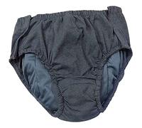 Culottes d'incontinence pour adultes, couches lavables imperméables et lavables couches de protection pour personnes âgées couches d'incontinence Grey,M