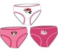 Culottes Disney - Boîte De 3 Ensembles De Culottes Minnie (FR/ES, Âge 6-8 Ans, Taille Normale)