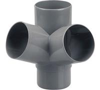 Culottes double équerre mâle femelle 67° D100 WAVIN 3025718