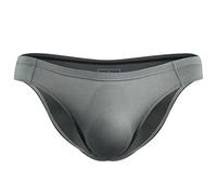 Culottes en coton pour homme - Sous-vêtements respirants - Sexy - Triangle - Culotte ultra fine - Évacuation de l'humidité - Slip de sport confortable - Décontracté - Maison, gris, L