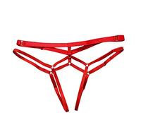 Culottes Et Slips Femme Transparent- String Taille Haute Sexy-Strings Femme Invisible Grande Taille Loisirs Classique sous-VêTement Couleur Unie Lingerie