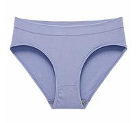 Culottes etSlips Culottes pour Femmes Culottes en Coton pour Femmes Ensemble de Bikini côtelé à la Mode(Blue,L)