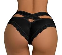 Culottes Femme - Slip femme avec entrejambe ouvert lingerie sexy femme avec ouverture Sport Extensibles Doux Culotte Elasticité Invisible Slips été Entrejambe Culotte de Sexe Shorty Doux Chic
