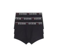 Culottes Homme GUESS Brian Hero Tripack Set 3 Trunks Boxer JET BLACK W/ FROST G