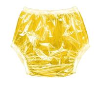Culottes Imperméables D'incontinence, Sous-vêtements Anti-fuites Pour Adultes, Slips En Plastique Transparent, Lavable Et RéutilisableYellow,4XL
