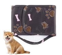Culottes Lavables Pour Chiens Mâles - Protection Imperméable Réutilisable Pour Apprentissage De La Propreté - Ajustement Anatomique Triple, Couche Absorbante, Usage Intérieur/Extérieur - Taille S/M/L/