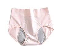 Culottes Menstruelles Noires en Coton Bio - Protection Hygiénique Absorbante Lavable - sous Vetement Écologique 4 Couches Anti-Fuite pour Regle Culotte Menstruelle Adolescente Cadeau