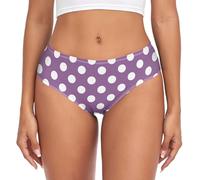 Culottes Motif À Pois Blancs Et Couleurs Violettes Bas De Bikini 4XL