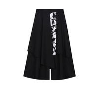 Culottes - Pantalon baggy respirant pour homme - Pantalon large - Style chinois - Pantalon de loisirs - Jambes larges - Pantalon de jogging streetwear - Loisirs - Arts martiaux, 3-Noir., 3XL