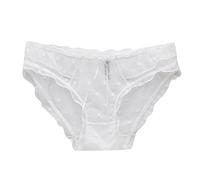 Culottes pour femmes avec dentelle : culottes femmes dentelle sexy taille haute sous-vêtements en dentelle transparente culottes sexy taille profonde culottes érotiques slips légers sous-vêtements