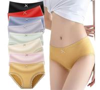 Culottes Respirant,Pantalon À Bulles en Graphène,Lot De 8 Culottes Coton pour Femme,Anti Fuite Lot Culotte Femme, Culottes, Shorties Et Strings Femme,XXL(80-100KG approprié)