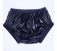 Culottes Réutilisables Et Lavables Slip pour Incontinence Plastique À Clipser Culotte Anti-Fuite pour Personnes Âgées, Adultes Hommes Et Femmes,2XL,Black