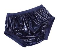 Culottes Réutilisables Et Lavables Slip pour Incontinence pour Adultes En Plastique À Clipser Culotte Anti-Fuite pour Incontinence pour Personnes Âgées,Hommes Et Femmes,S,Black