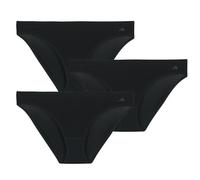 adidas Damen Unterwäsche Slip 3er Pack-Bikini (3pk) -Sport Active Light Flex-Packaged Panties, Noir (000), L Femmes