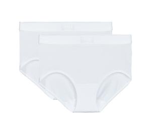 Culottes & slips femmes Sloggi Double Comfort T Maxi PACK DE 2 Blanc FR 42