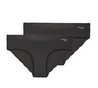 Culottes & slips femmes Sloggi ZERO Microfibre 2.0 Hipster PACK DE 2 Noir EU M