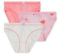 Vêtements Petit Bateau Lot de 3 Culottes Cœur Rose pour Enfant 5A Multicolore