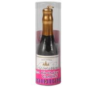 Culpitt Bougie bouteille de champagne | 10 cm | Bougie de gâteau d'anniversaire pour célébrations très spéciales - 100 mm de haut