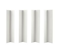 Culpitt Lot de 100 cartes à gâteau d'angle de 30,5 cm, blanches, pour protéger facilement les grands gâteaux de célébration, les gâteaux empilés et les gâteaux de mariage - Extensions pour 25 boîtes