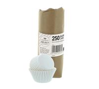 Culpitt Lot de 250 caissettes blanches en papier sulfurisé pour cupcakes 50 mm