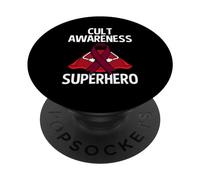 Cult Awareness Ruban de Guerrier Super-héros PopSockets PopGrip Adhésif