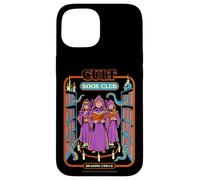 Cult Book Club Sci Hi Horror Retro Vintage Funny Adult Humor Coque pour iPhone 15